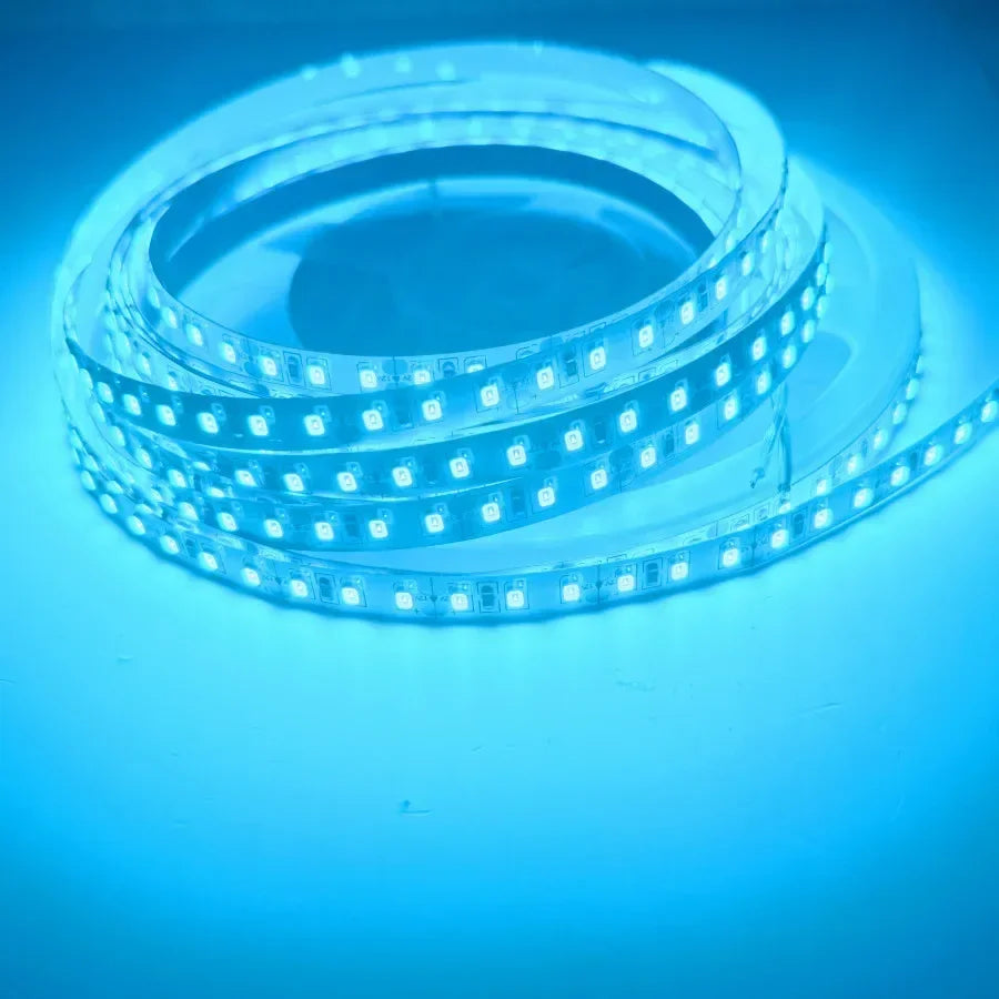 120LEDs/m DC12V 24V Home Lamp Strip 2835 LED Strip Decor Red Ice Blue Green Yellow Pink Flexible And Cuttable 2835 Soft Lamp Bar
