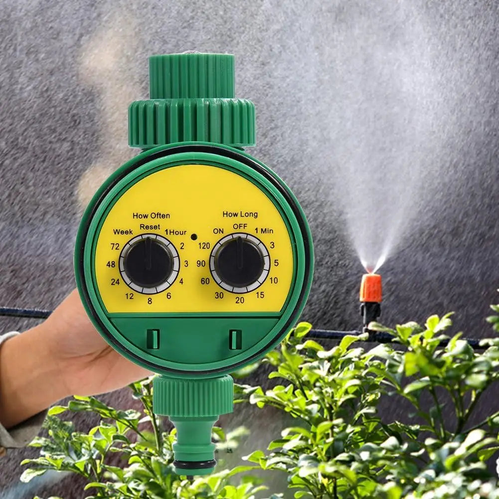 Timer elettronico automatico per irrigazione giardino – plastica resistente