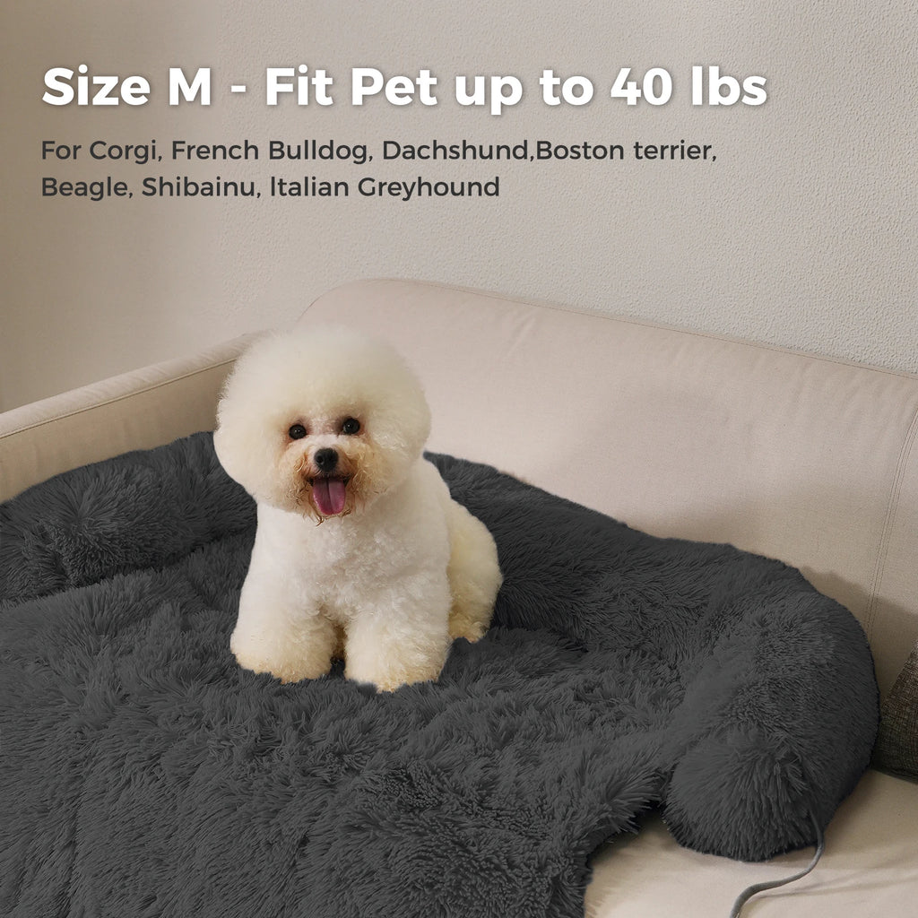 Cuccia Fluffy per Cani e Gatti - Letto Morbido Lavabile in Lavatrice