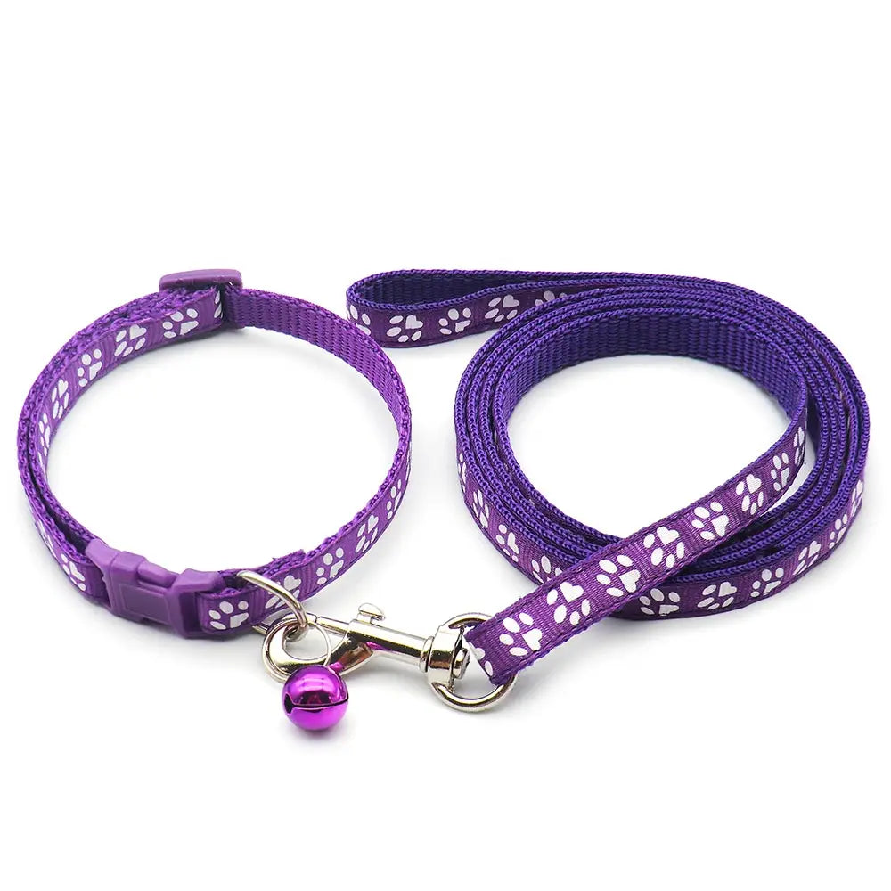 Set guinzaglio e collare per cucciolo 1,2 m in nylon resistente –…
