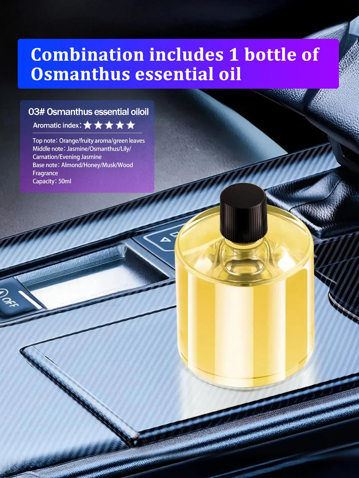 Lampada romantica a luce multicolore ricaricabile con diffusore aromatico per…