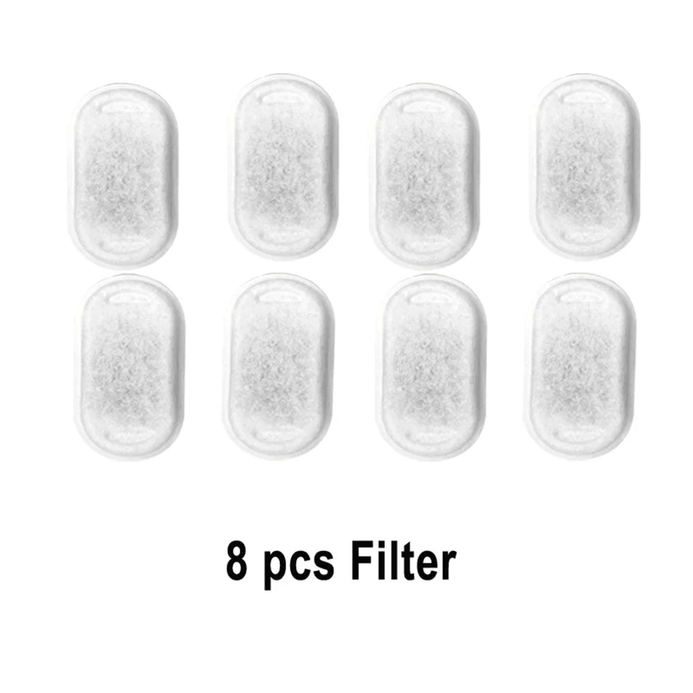 Fontana per gatti automatica 2.2L in acciaio inox con filtro e pompa silenziosa