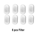 Fontana per gatti automatica 2.2L in acciaio inox con filtro e pompa silenziosa