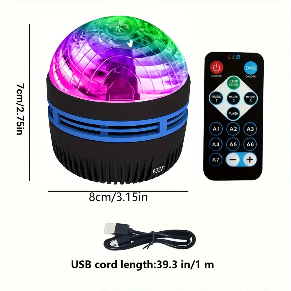 Proiettore LED Galaxy – Lampada RGB con Telecomando USB per Camera e Casa