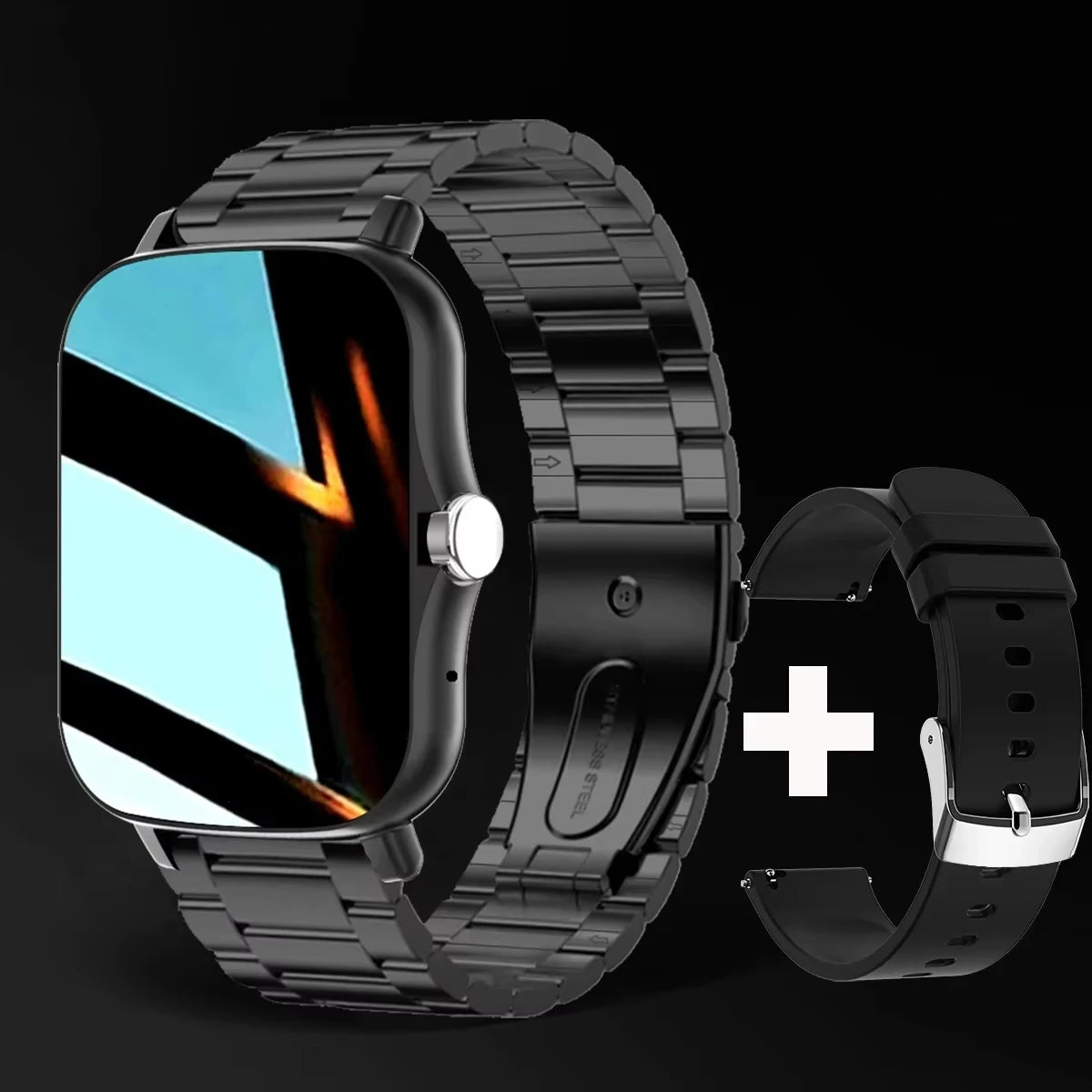 Smartwatch 2025 con touch full, chiamate Bluetooth e monitor fitness