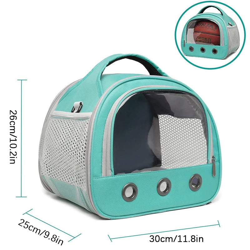 Borsa Porta Animali Portatile per Gatti Cani Conigli Uccelli