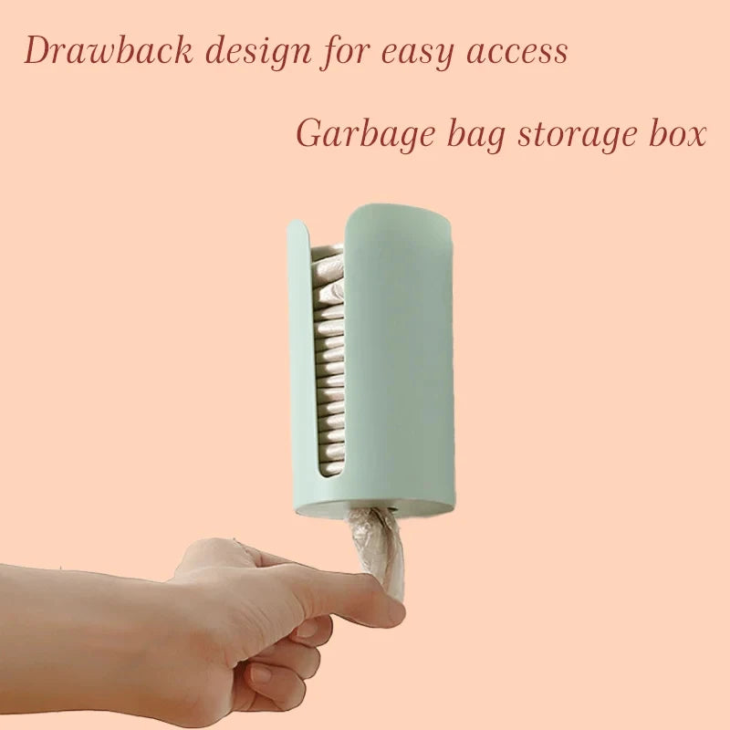 Dispenser da parete in plastica per sacchetti, organizzatore estraibile da…