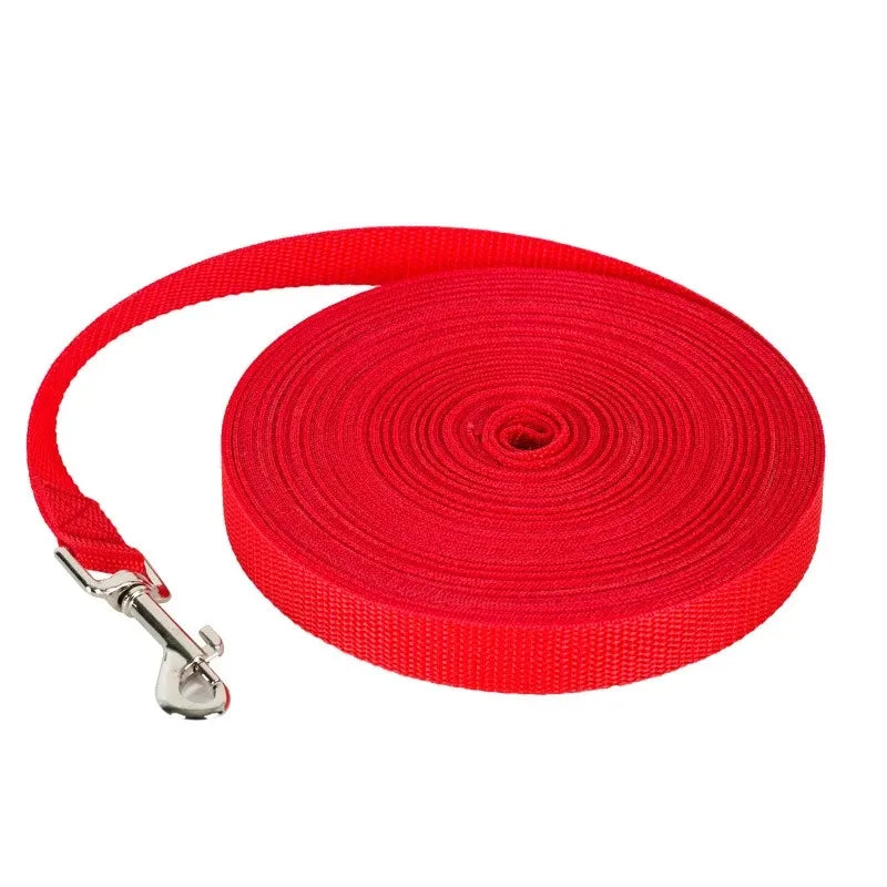 Guinzaglio in Nylon per Cani – Lanyard da 1,2 m a 30 m, Resistente e Versatile