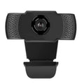 Webcam Full HD 1080P con microfono, auto‑focus e luce LED – USB Plug‑and‑Play