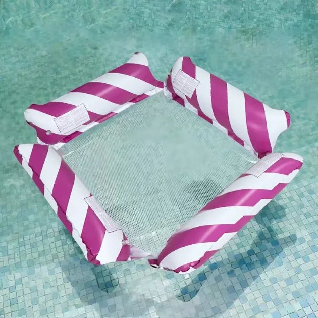 Fauteuil hamac aquatique, matelas flottant gonflable, bouée de natation, jouet de fête à la piscine, chaise longue, canapé