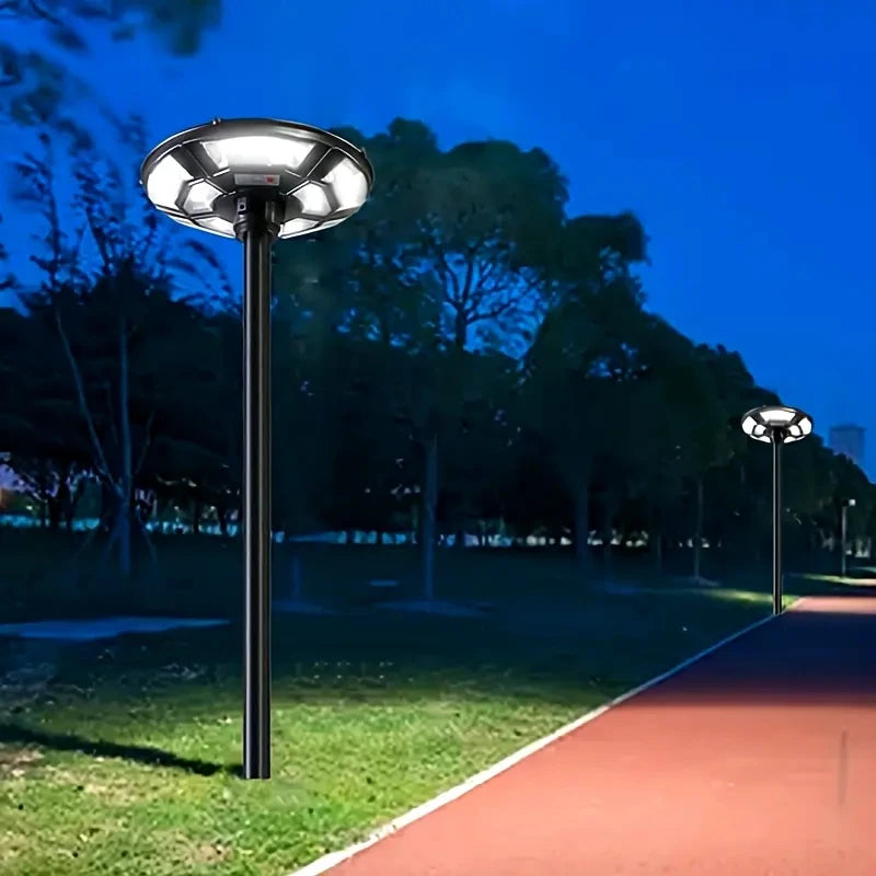 Lampada da Giardino Solare UFO con Sensore di Movimento – Accensione Automatica