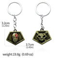 Anime BLEACH: Thousand-Year Blood War Keychains Kurosaki Ichigo Zangetsu Pendant Keyring Key Chain For Men Cool Jewelry Gifts