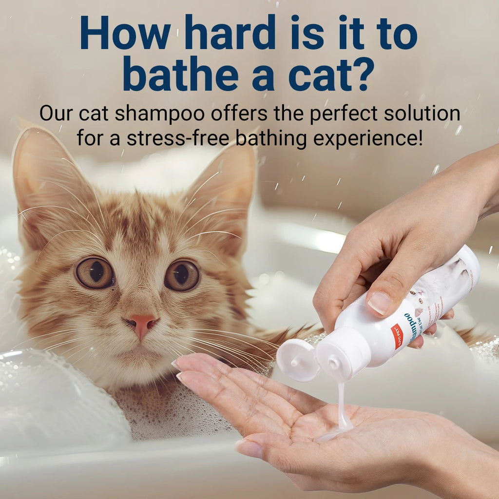 Shampoo delicato per gatti – Idratazione, profumo e morbidezza per pelo lucido