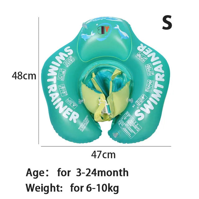 Anello Gomma Inflabile per Bambini, Fascia Ascellare Baby Swim