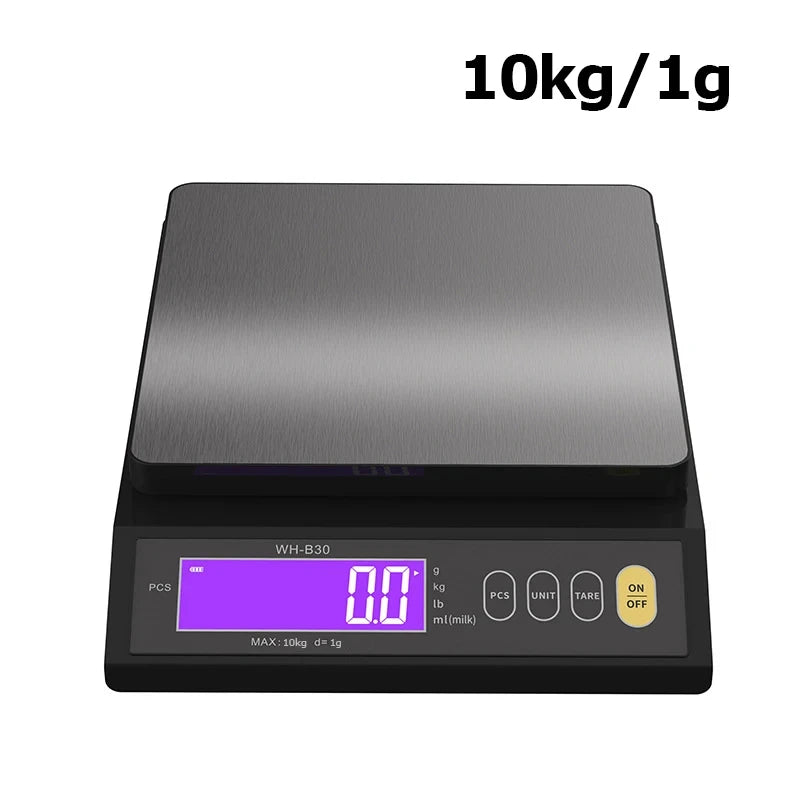 Bilancia da cucina digitale 5 kg/0,1 g – LCD impermeabile in acciaio inox