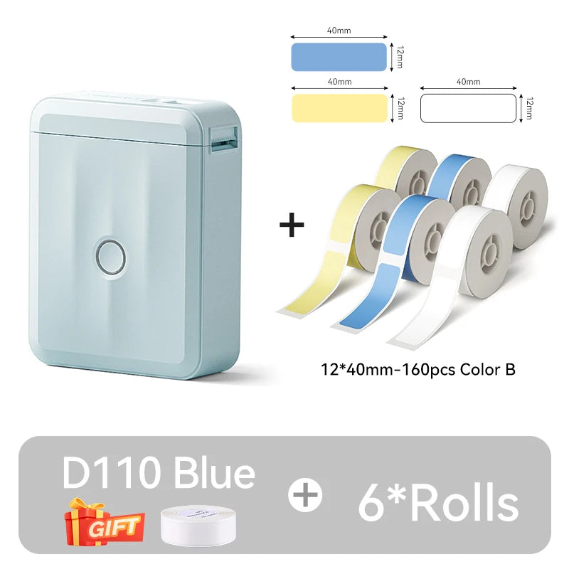 Stampante Etichette Termica Portatile Bluetooth Niimbot D110