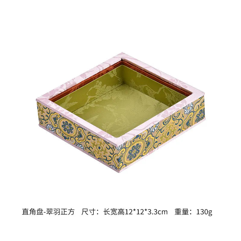 Boîte à bijoux en bois massif, coffret de rangement de luxe pour bagues et boucles d'oreilles, présentoir rétro pour colliers et bracelets, vitrine de joaillier.