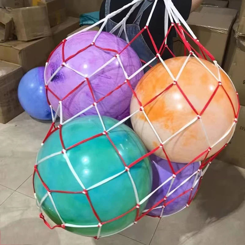 Marbleized Bouncy Balls for Kids 12Inch Sized Ball Inflatable Rubber Fun Carnival Party Beach Playground Backyard Outdoor Games