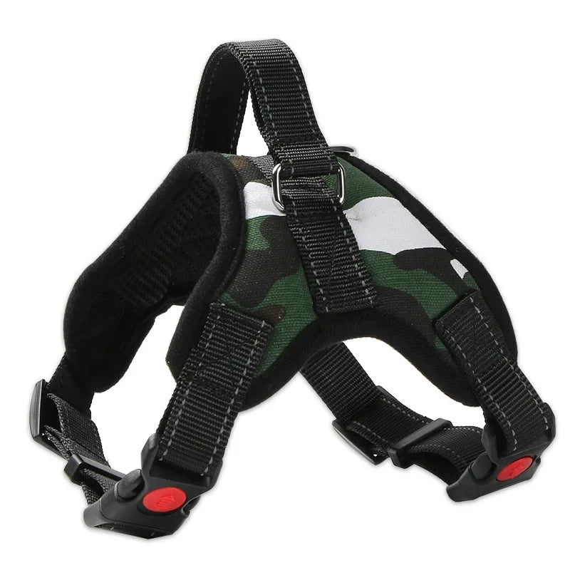 Imbrago regolabile in nylon traspirante con sgancio rapido per cuccioli