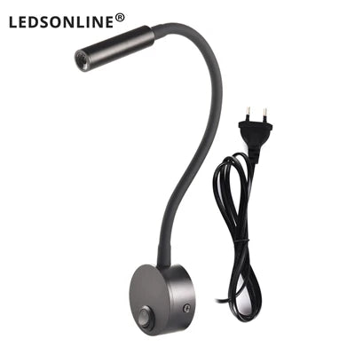 Lampada da Parete LED 3W per Lettura e Studio – Design Contemporaneo