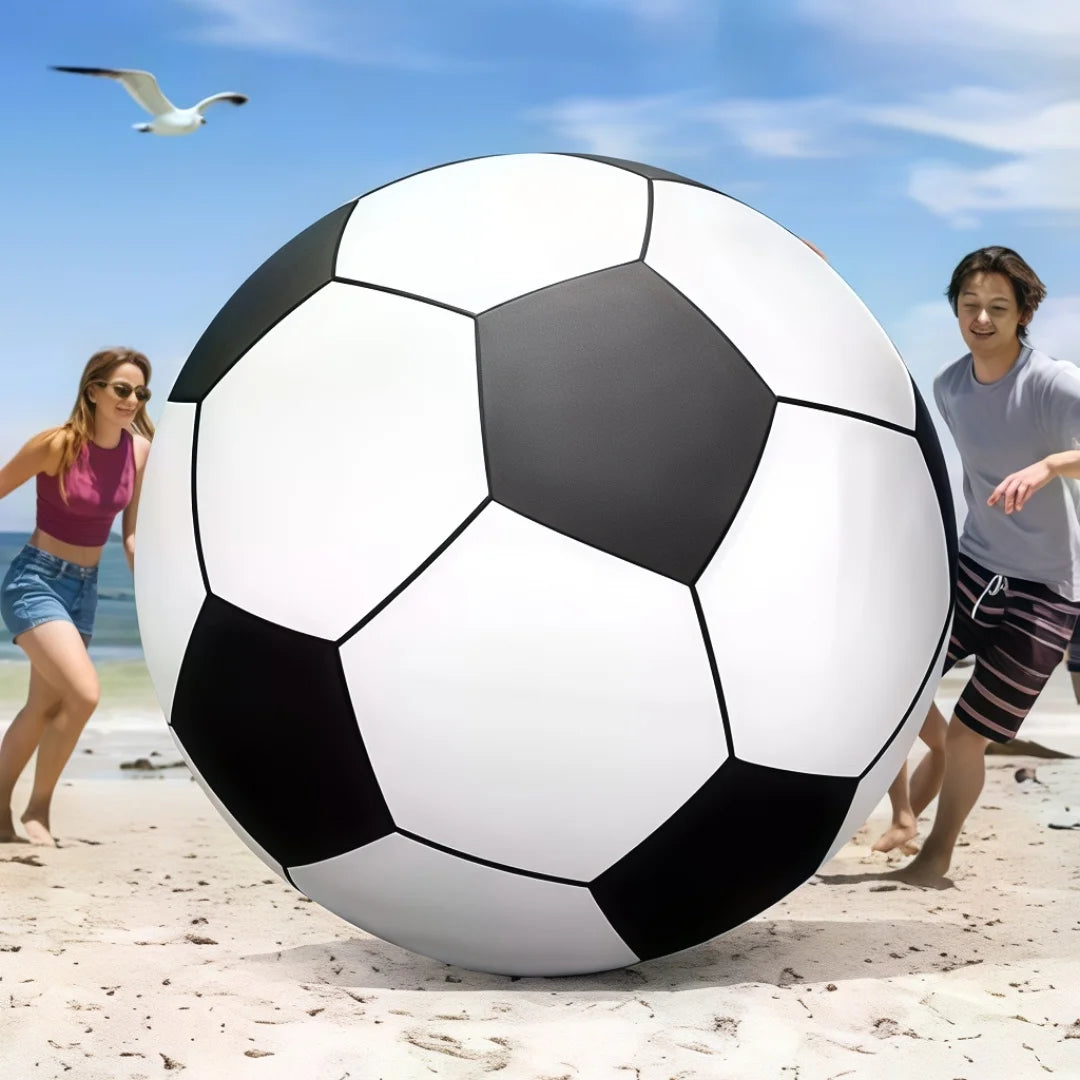 Outdoor Games Inflatable Toys Grass Soccer Ball School Fun Sports Ball Beach Ball Thickened PVC Inflatable Giant Football