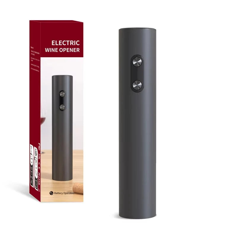 Apri Bottiglie Elettrico per Vino Rosso con Tappo, Dosatore e Accessori Regalo