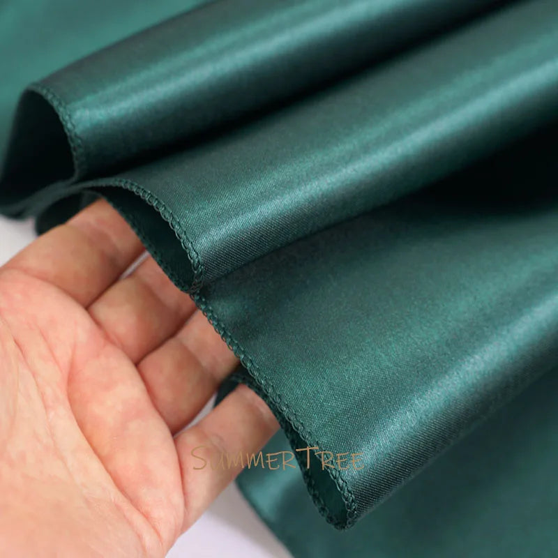 Satin Table Runner 275cm for Wedding Party Supply Christmas Hallowmas Home Modern Dining Luxury Coffee Table Decoration