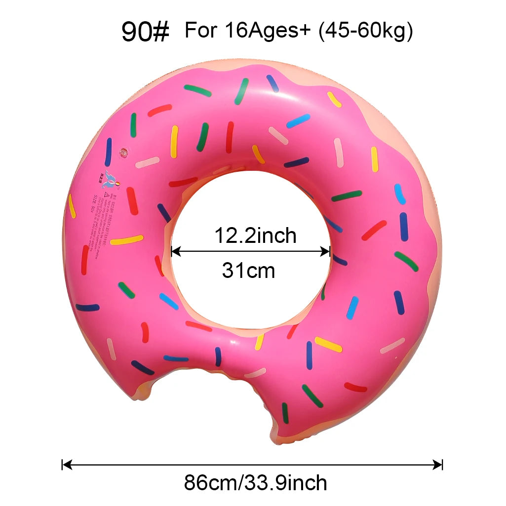 Ciambella Gonfiabile per Nuoto – Gioco in Piscina e Spiaggia per Bimbi e Adulti
