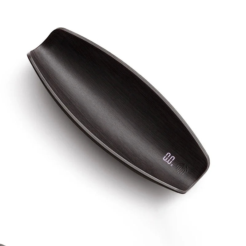 Bilancia da cucina digitale portatile 500 g/0,1 g, ricarica USB, design retro