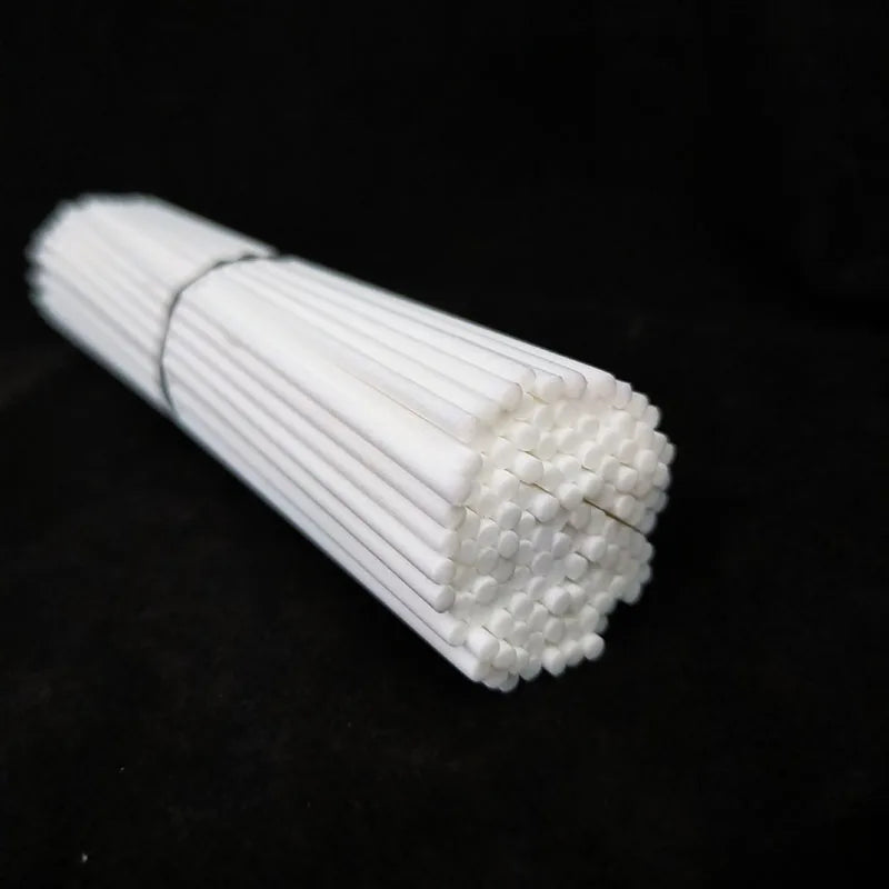 50pcs/100pcs per Lot Fiber Reed Diffuser Sticks 3mmx20cm Rattan Home Fragrance Aromatherapy Sticks Lasting for Office Bedroom