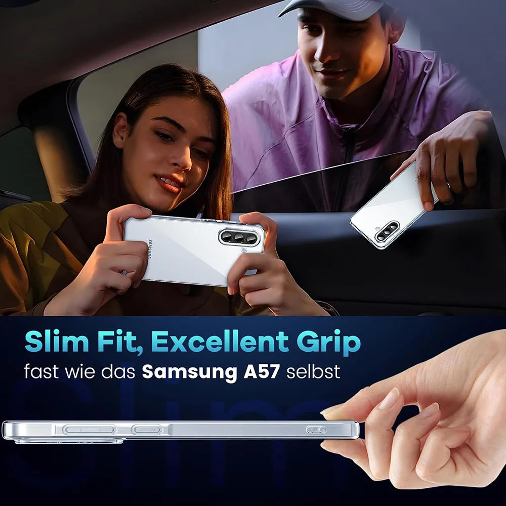 Ultra Thin Silicone Soft Case For Samsung Galaxy A57 A37 A27 A17 A56 A36 A26 A16 A55 A15 A54 A14 Clear Slim Shockproof TPU Cover