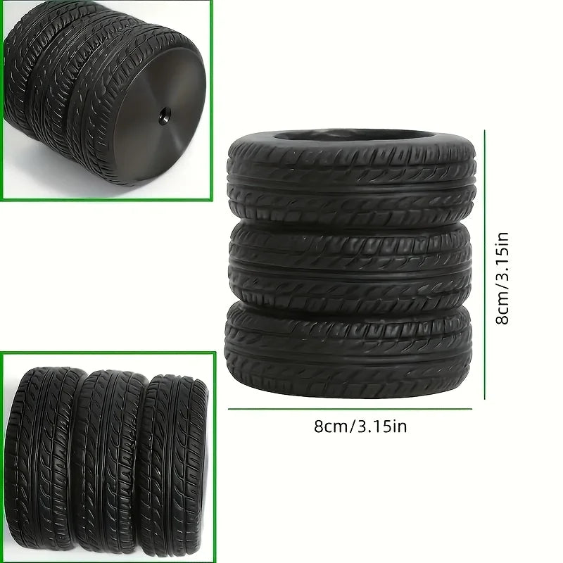 Portapenne a forma di pneumatico - Organizer da scrivania in PVC