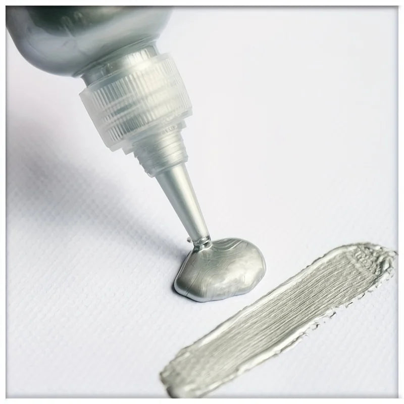 60ml Metallic Acrylic Paint Resin Pigments Golden Silvery Copper For Epoxy Resin Jewelry Making Handmade DIY Colorant Pigment