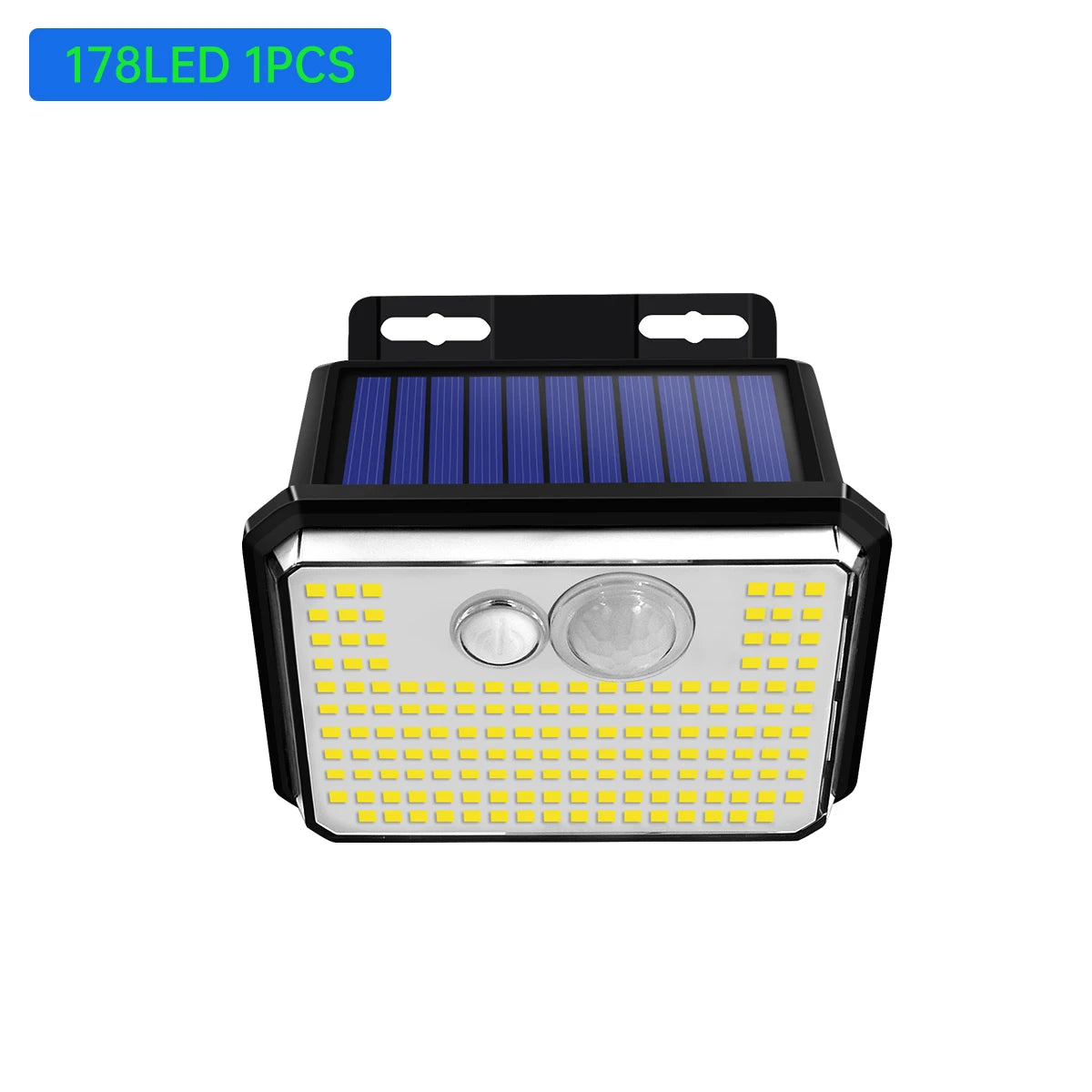 Lampada da Giardino Solare IP65 148 LED con Sensore di Movimento – 3 Modalità