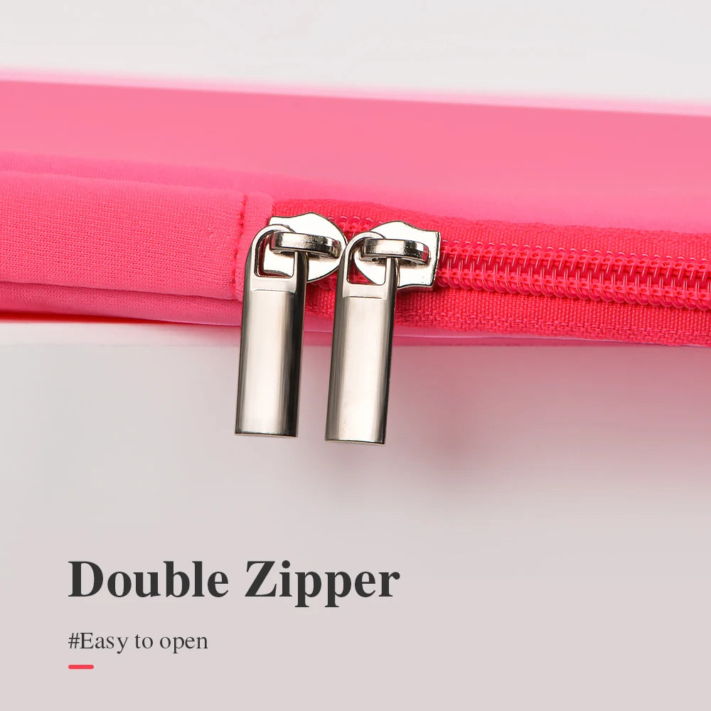Soft Cotton Laptop Sleeve Bag Case For Notebook Tablet Cover 11" 12" 13" 15" 15.6" For Macbook Retina 13 Xiaomi Huawei HP Dell