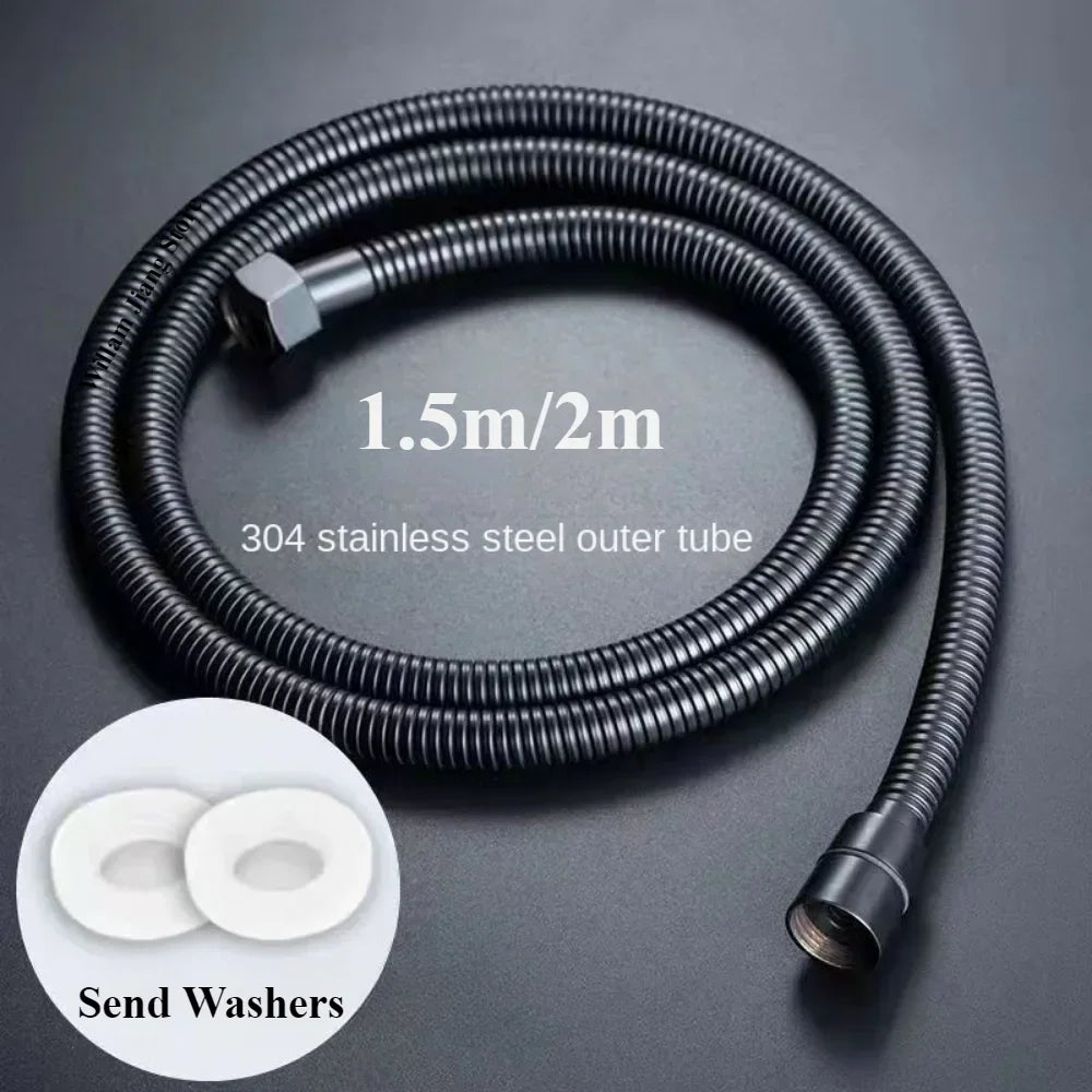 Tubo flessibile per doccia in acciaio inox 1,5/2 m – G1/2