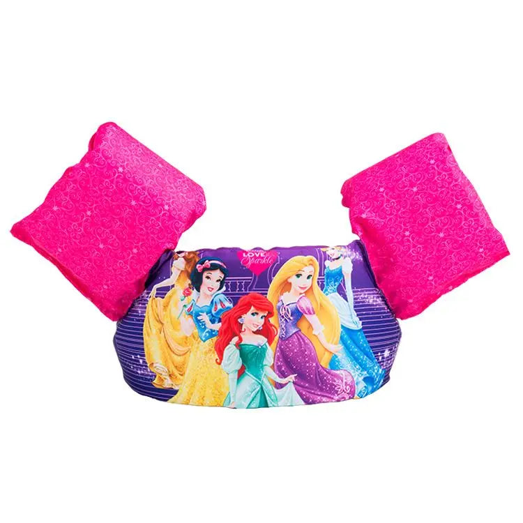 Gilet de natation pour enfants avec brassards intégrés – Aide à la natation 2-6…