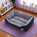 Cuccia Plush per Cani - Letto Non Scivoloso e Resistente, Taglie S-XL