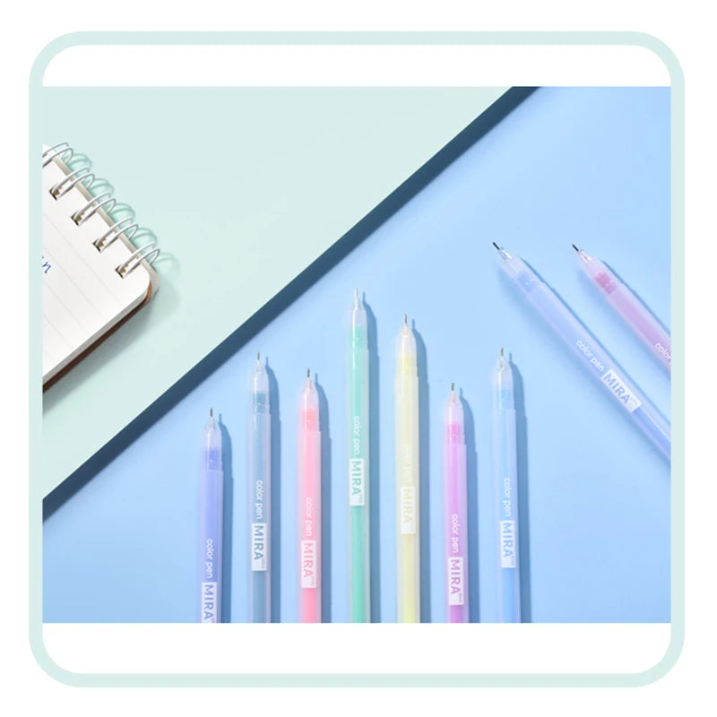 Set Penne Gel Colorate Kawaii per Diario e Scuola