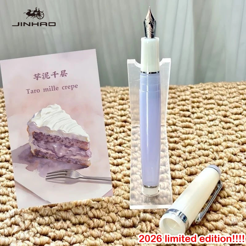 Pennino Jinhao 82 Edizione Limitata 2026, Colori Pastello, Oro Rosa, EF/F/M