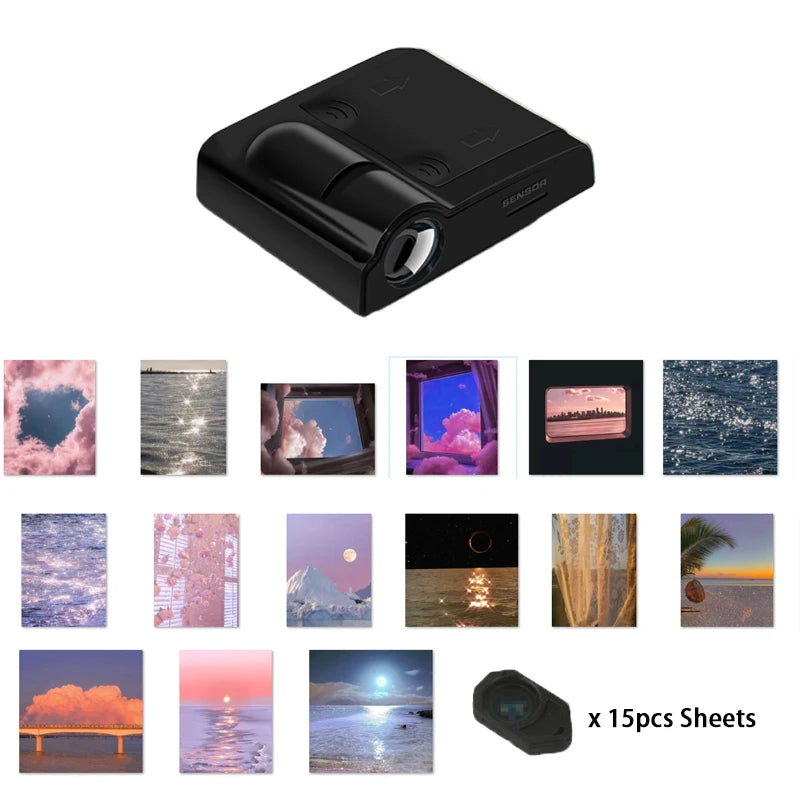 Proiettore Lampada Planetaria Sunset Galaxy Aurora Paesaggio