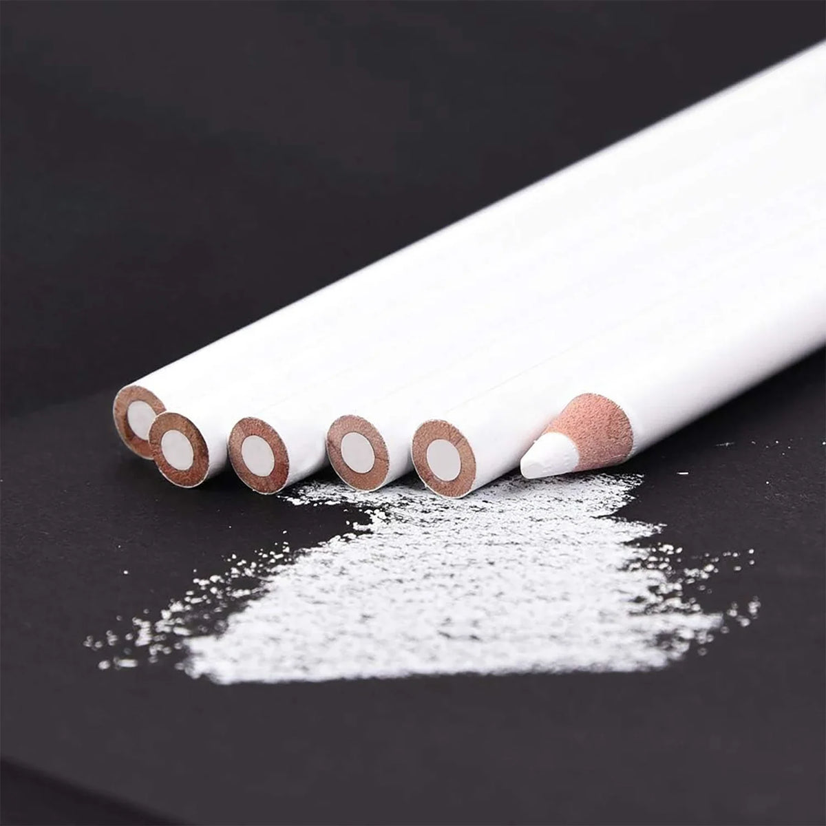 Set da 6-29 matite di carbone bianco per disegno e sfumatura - Pro Sketch