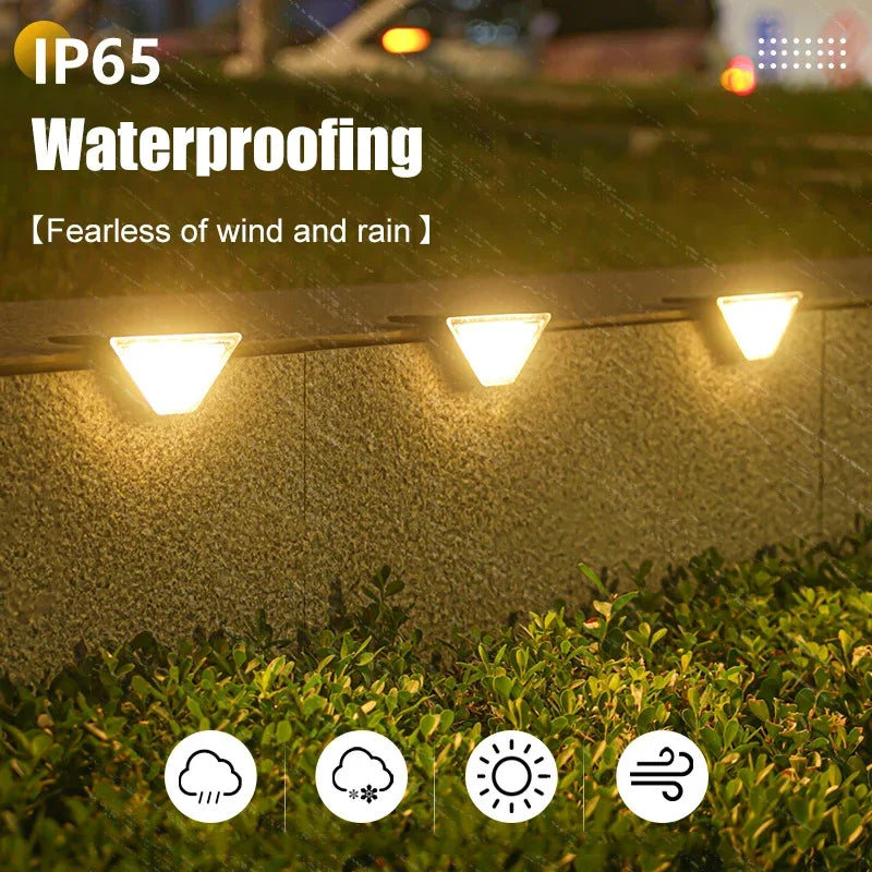 Luci Solari per Scale Esterne IP67, Impermeabili e Anti-Furto