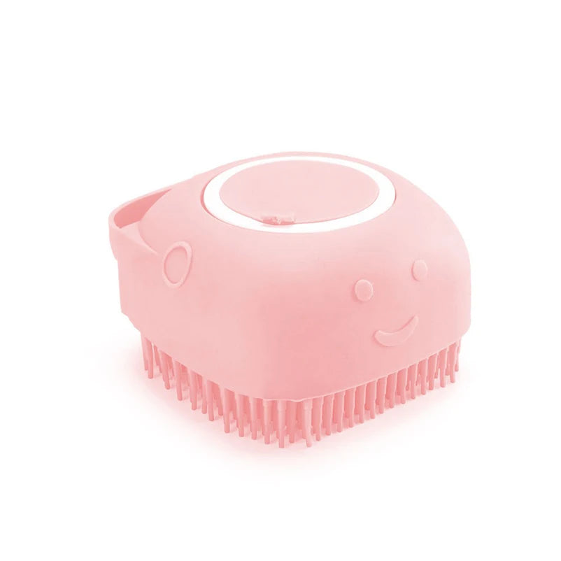 Spazzola da bagno multifunzione per cani e gatti – setole morbide in plastica…