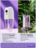 Diffusore d'aroma ricaricabile portatile multifunzione con timer per auto, casa…