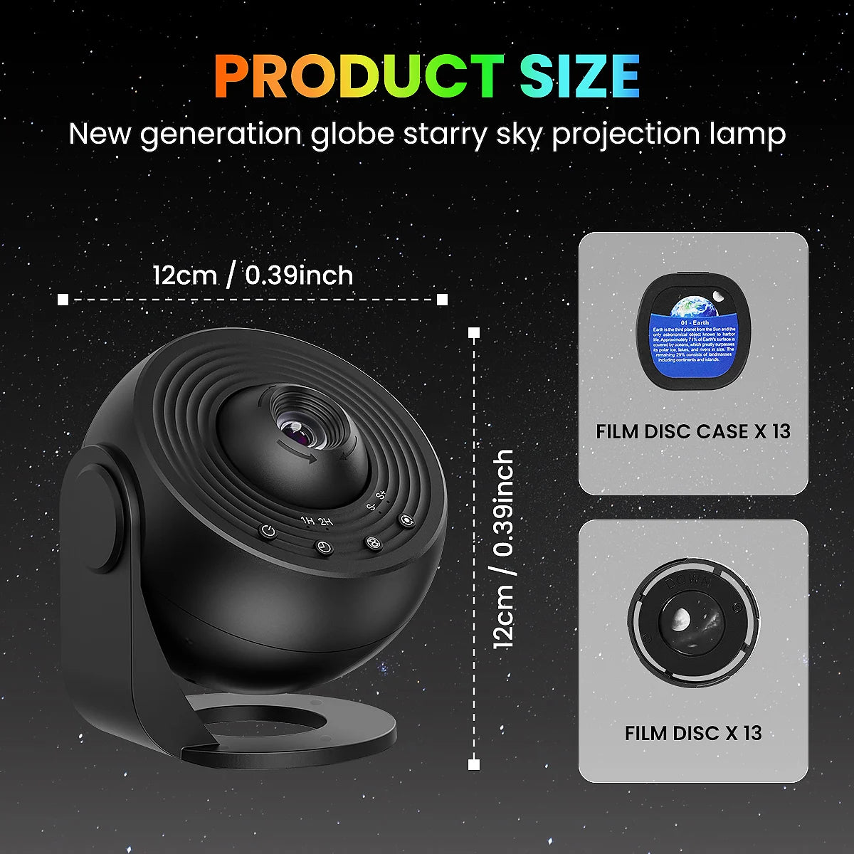 13-in-1 star & galaxy projector for bedroom, kids & adults