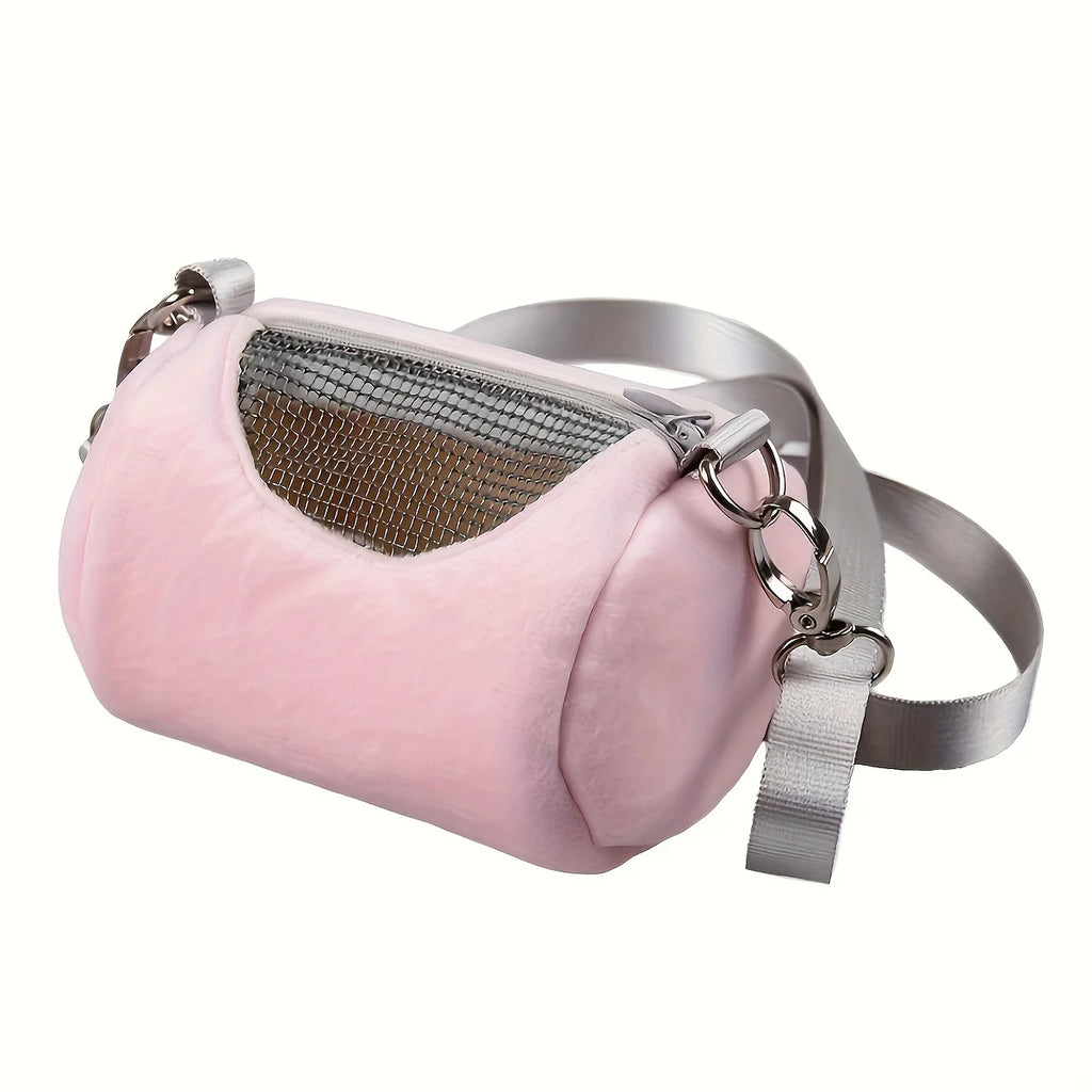 Zaino trasportabile per piccoli animali – sacco in rete traspirante per criceti…