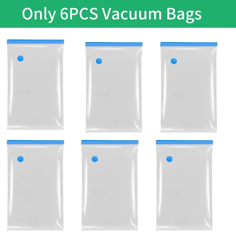 vacuum storage bags set 1-10 pack, space saver for comforters, blankets, clothes
