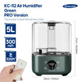 Humidificateur d'air de table à ultrasons de 5 L avec commande tactile et…