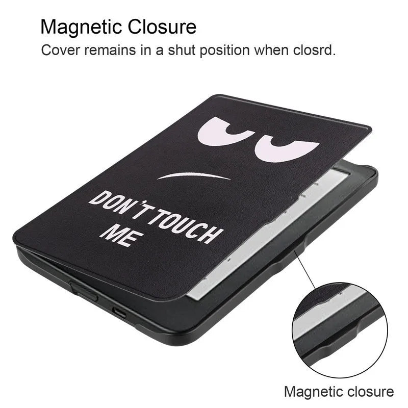 For Kobo Clara BW / Clara Colour 2024 Case 6 inch Auto Wake Sleep PU Leather Cover Soft Magnetic Ereader Hoesje N365 N367 Funda